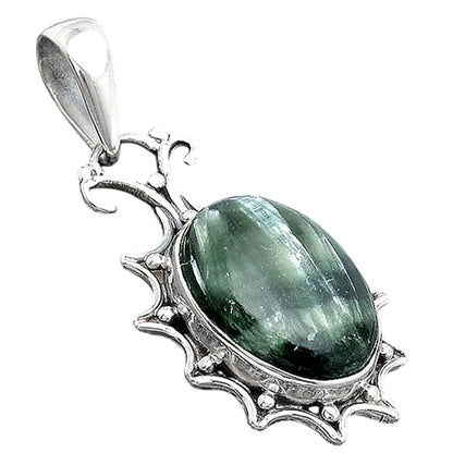 Natural Russian Seraphinite Pendant P-1249 SDP154535