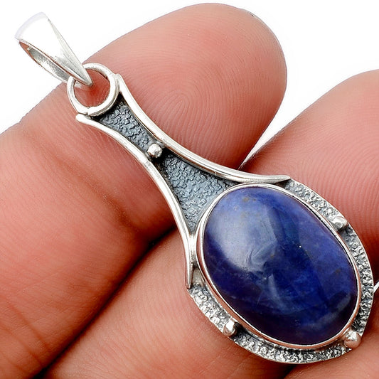 Natural Sodalite Pendant P-1715 SDP154568
