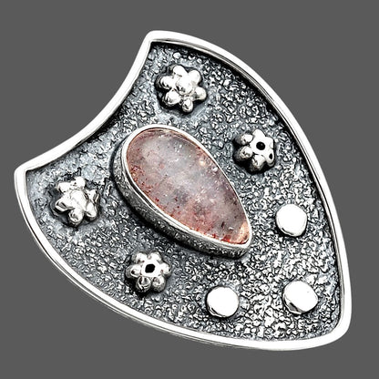 Natural Lepidocrocite In Quartz Pendant P-1477 SDP154578