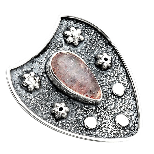 Natural Lepidocrocite In Quartz Pendant P-1477 SDP154578