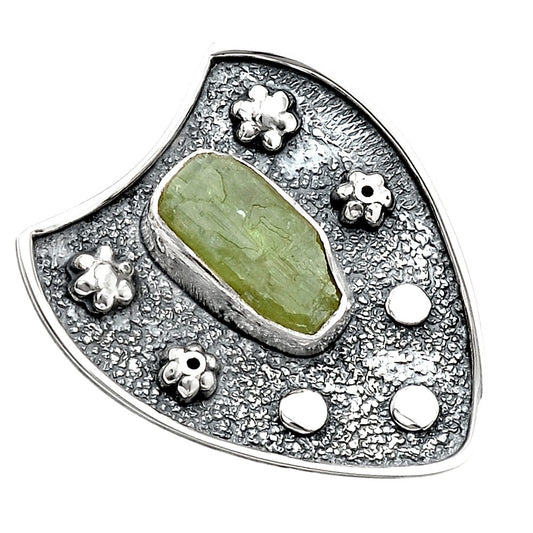 Natural Green Kyanite Rough - India Pendant P-1477 SDP154583