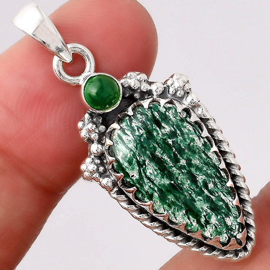 Green Aventurine and Green Onyx Pendant P-1482 SDP154605