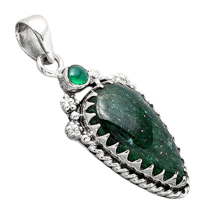 Green Aventurine and Green Onyx Pendant P-1482 SDP154608