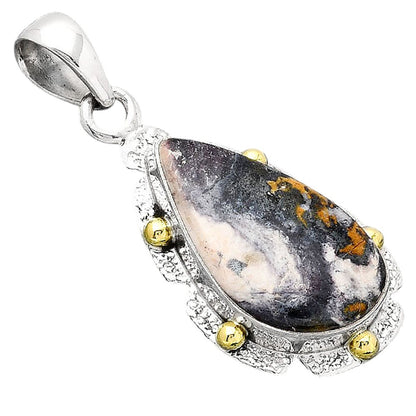 Natural Indian Blanket Jasper Pendant P-1485 SDP154631