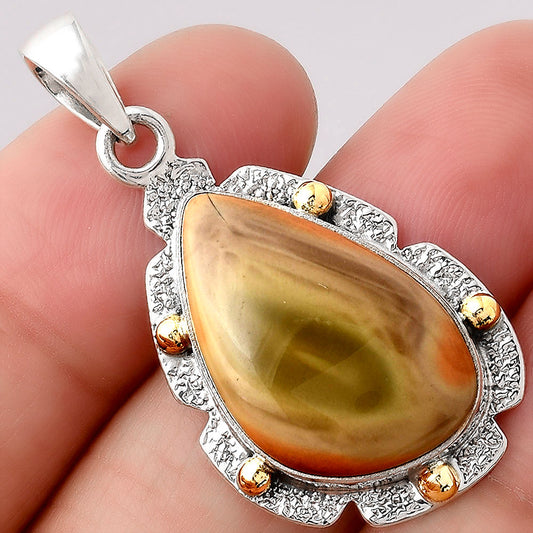 Natural Imperial Jasper - Mexico Pendant P-1485 SDP154644
