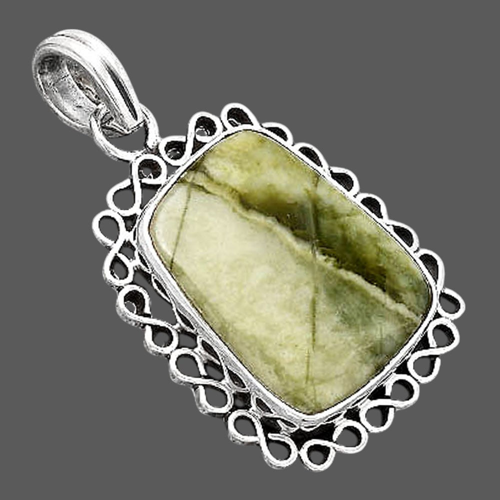 Natural Serpentine Pendant P-1069 SDP154658