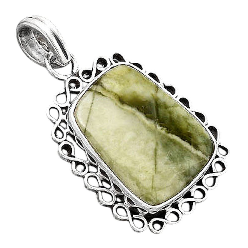 Natural Serpentine Pendant P-1069 SDP154658