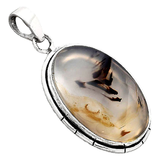 Natural Montana Agate - USA Pendant P-1065 SDP154666