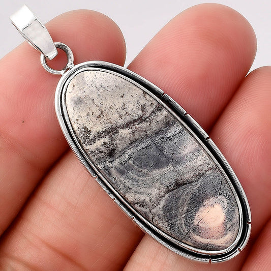 Natural Porcelain Jasper Pendant P-1065 SDP154672