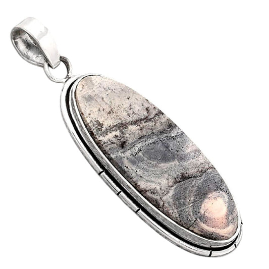 Natural Porcelain Jasper Pendant P-1065 SDP154672