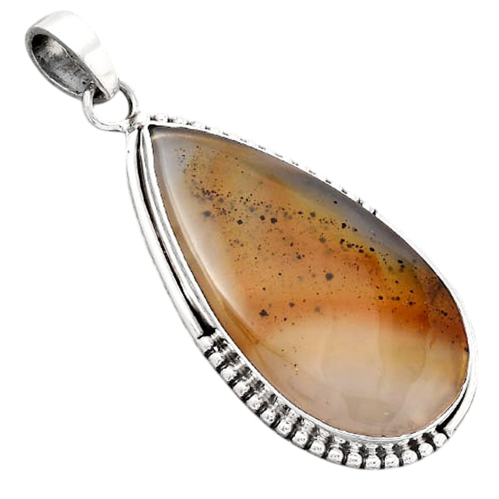 Natural Montana Agate - USA Pendant P-1073 SDP154673