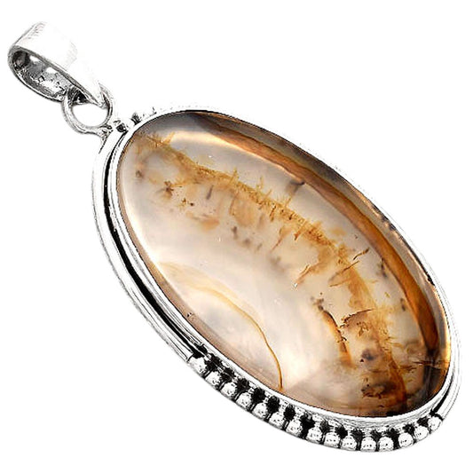 Natural Montana Agate - USA Pendant P-1073 SDP154674