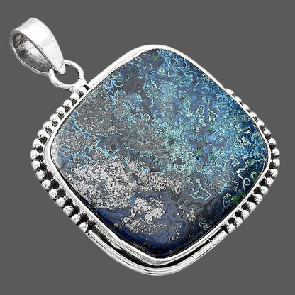 Natural Azurite Pendant P-1073 SDP154675