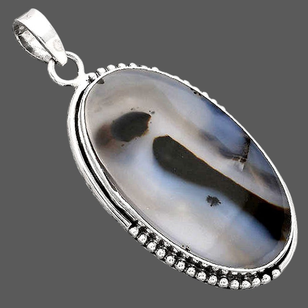 Natural Montana Agate - USA Pendant P-1073 SDP154676