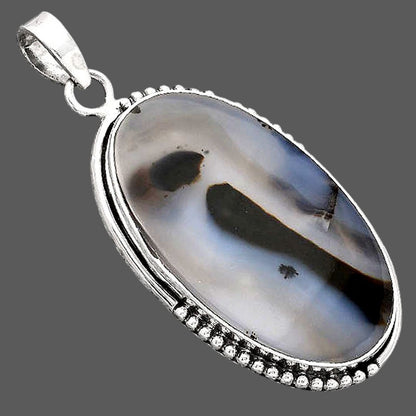 Natural Montana Agate - USA Pendant P-1073 SDP154676