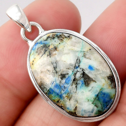 Natural Azurite Turquoise Pendant P-1050 SDP154679