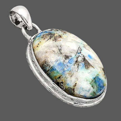 Natural Azurite Turquoise Pendant P-1050 SDP154679