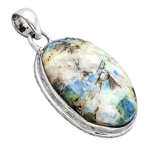 Natural Azurite Turquoise Pendant P-1050 SDP154679