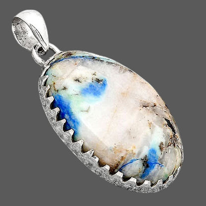 Natural Azurite Turquoise Pendant P-1325 SDP154681