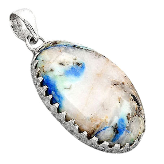 Natural Azurite Turquoise Pendant P-1325 SDP154681