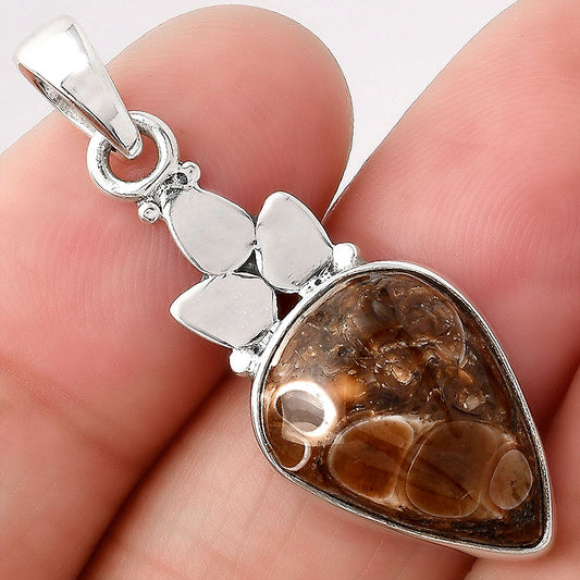 Natural Turtella Jasper - USA Pendant P-1694 SDP154693