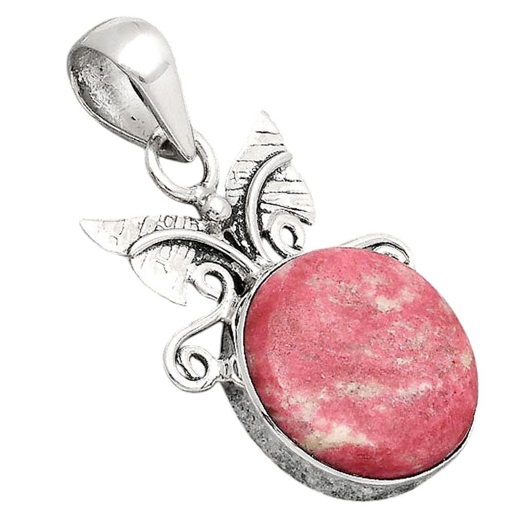 Natural Pink Thulite - Norway Pendant P-1547 SDP154713