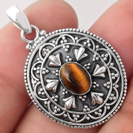 Natural Tiger Eye - Africa Pendant P-1214 SDP154721
