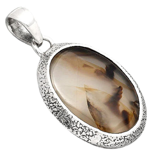 Natural Montana Agate - USA Pendant P-1538 SDP154741