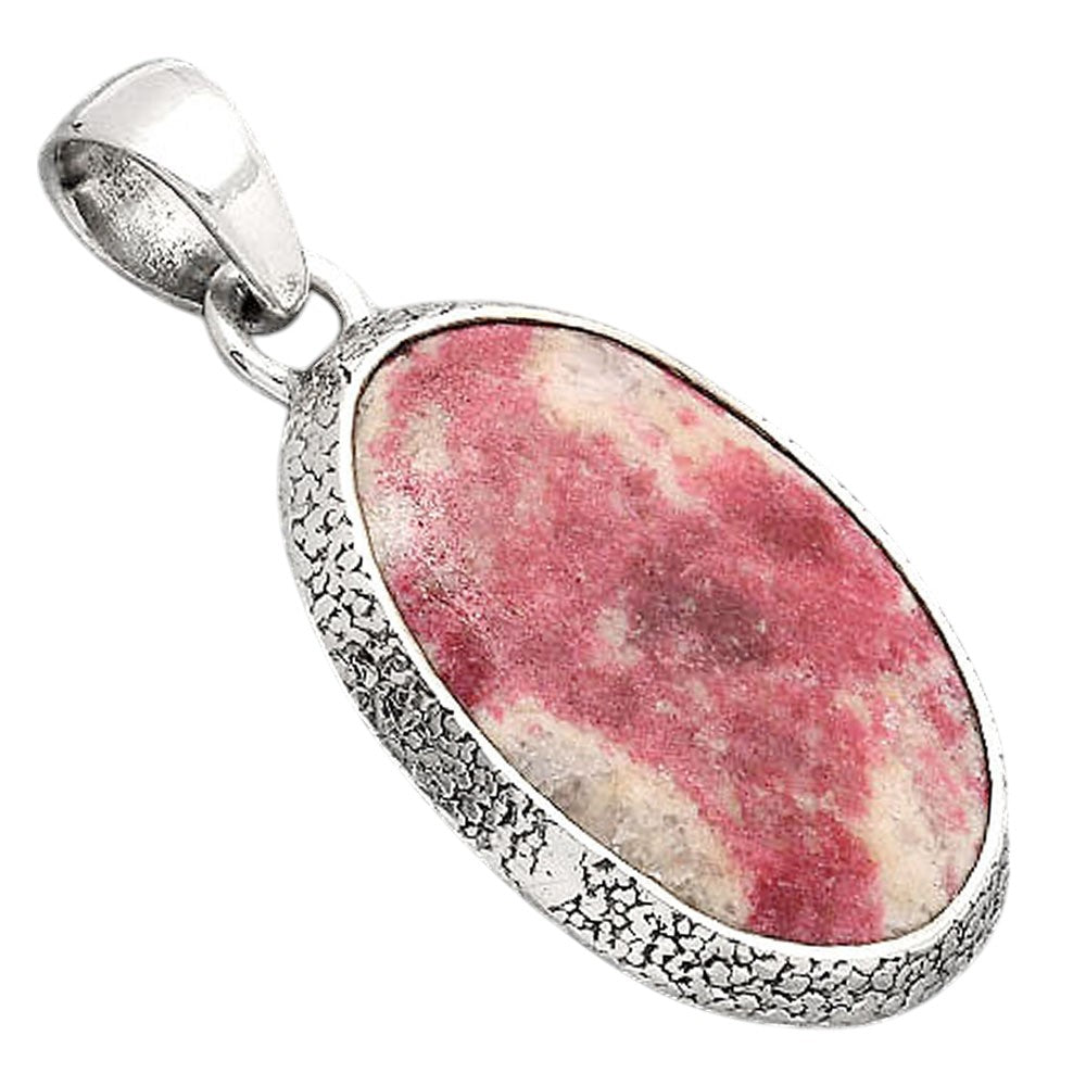 Natural Pink Thulite - Norway Pendant P-1538 SDP154742