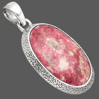 Natural Pink Thulite - Norway Pendant P-1538 SDP154747
