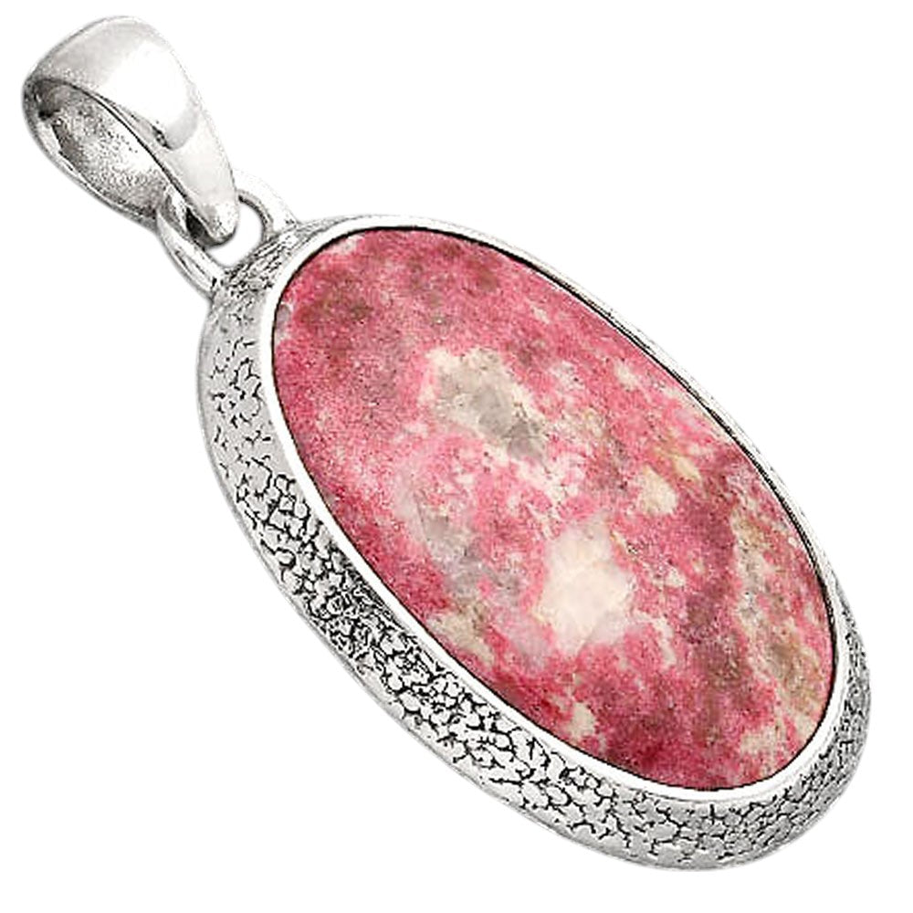 Natural Pink Thulite - Norway Pendant P-1538 SDP154747