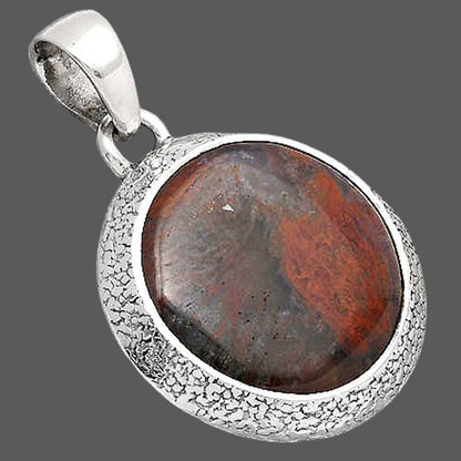 Natural Red Moss Agate Pendant P-1538 SDP154748
