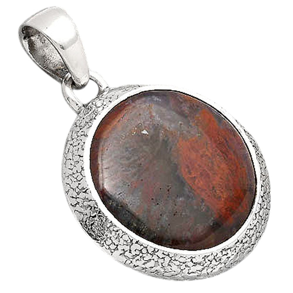 Natural Red Moss Agate Pendant P-1538 SDP154748