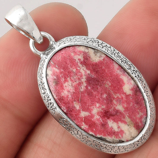 Natural Pink Thulite - Norway Pendant P-1538 SDP154749