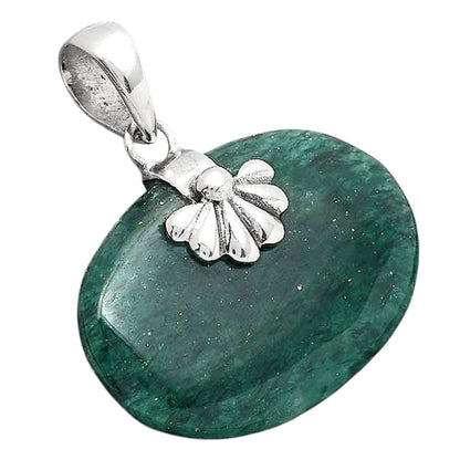 Natural Green Aventurine Pendant P-1522 SDP154801