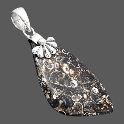 Natural Turtella Jasper - USA Pendant P-1522 SDP154804