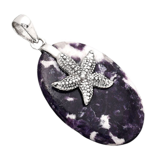 Starfish - Natural Morado Jasper Pendant P-1505 SDP154819