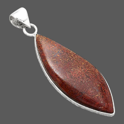 Natural Red Moss Agate Pendant P-1001 SDP154859