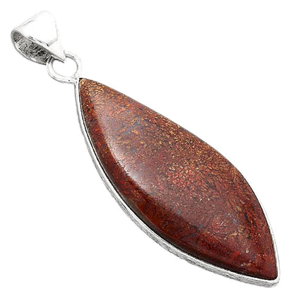 Natural Red Moss Agate Pendant P-1001 SDP154859