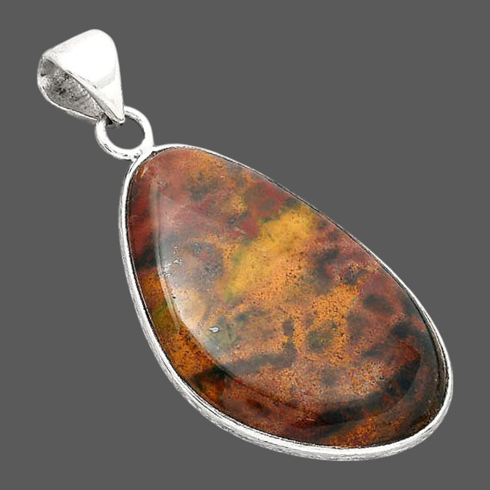 Natural Blood Stone - India Pendant P-1001 SDP154869