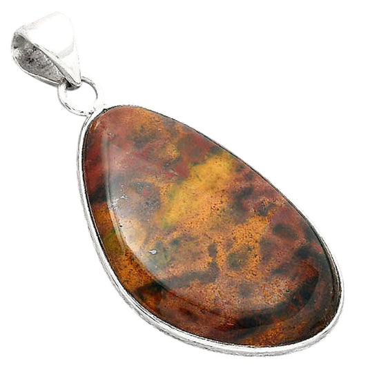 Natural Blood Stone - India Pendant P-1001 SDP154869