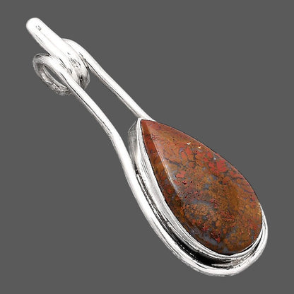 Natural Red Moss Agate Pendant P-1590 SDP154879