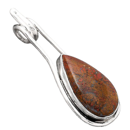 Natural Red Moss Agate Pendant P-1590 SDP154879