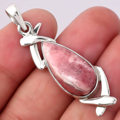 Natural Rhodochrosite Argentina Pendant P-1428 SDP154893