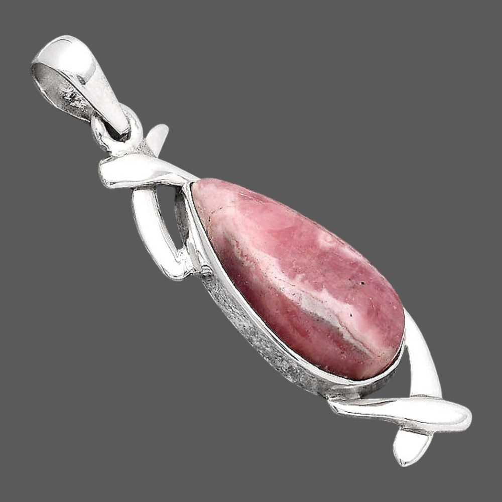 Natural Rhodochrosite Argentina Pendant P-1428 SDP154893
