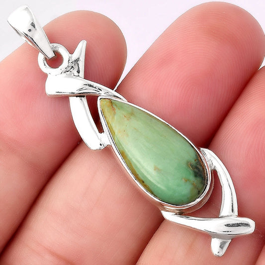Natural Australian Variscite Pendant P-1428 SDP154898