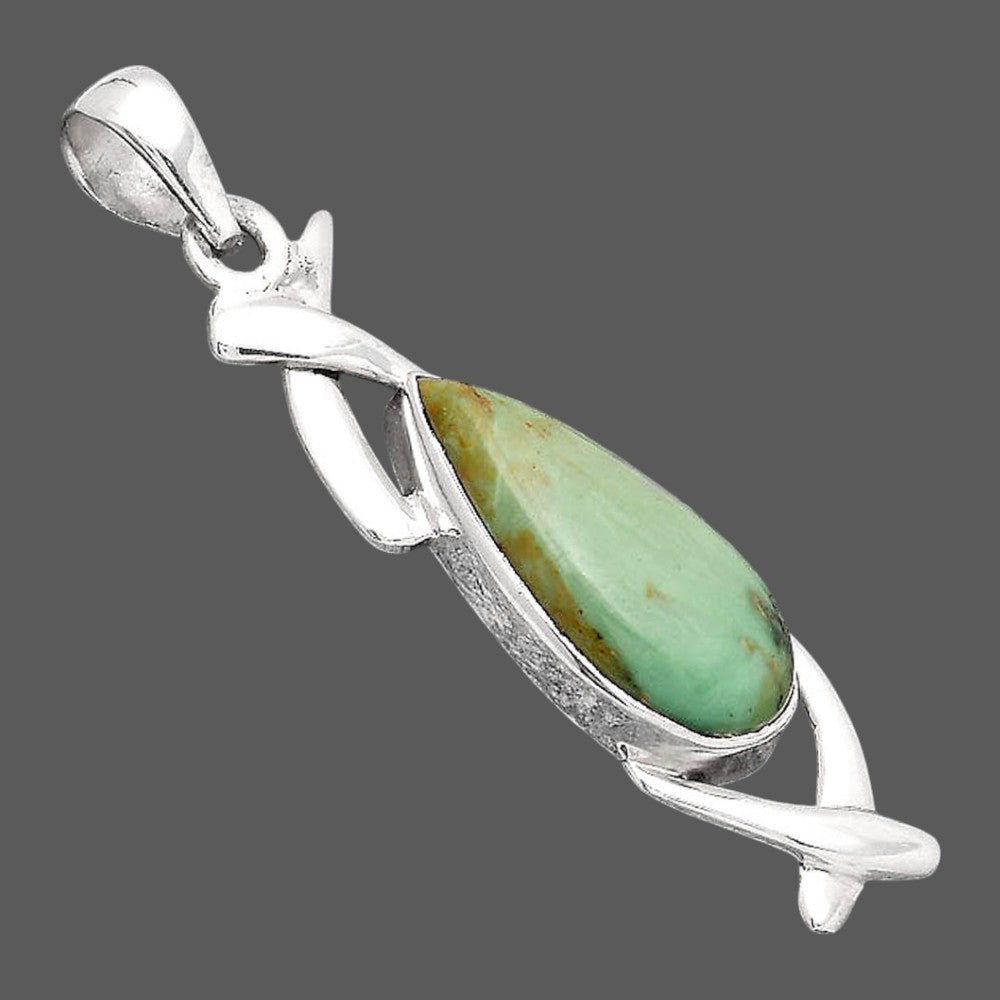 Natural Australian Variscite Pendant P-1428 SDP154898