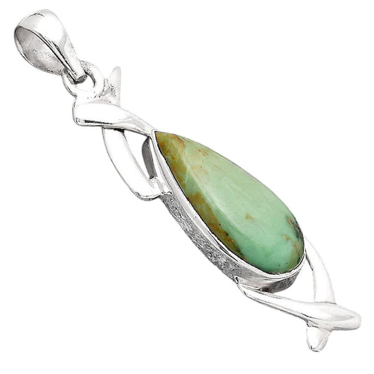 Natural Australian Variscite Pendant P-1428 SDP154898