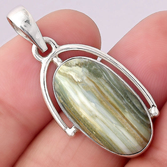 Natural Saturn Chalcedony Pendant P-1566 SDP154915