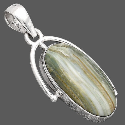 Natural Saturn Chalcedony Pendant P-1566 SDP154915